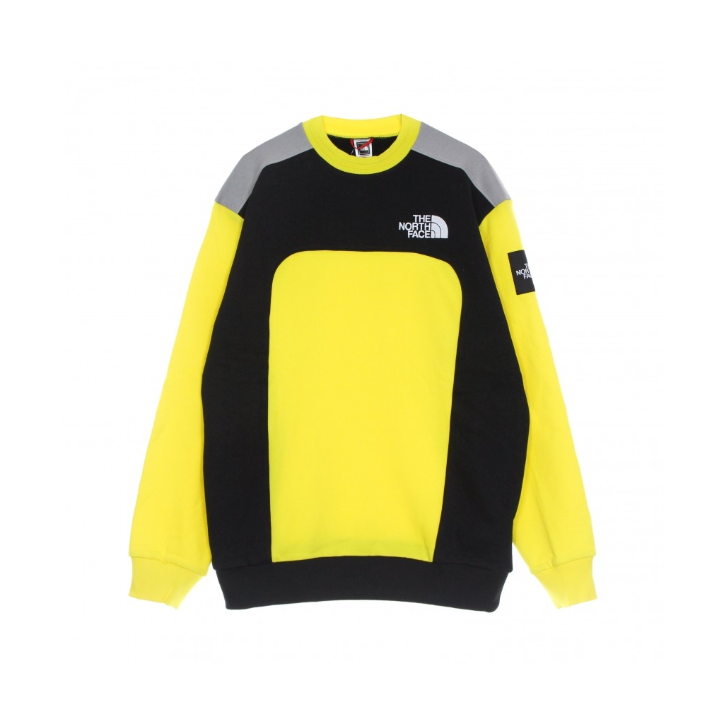 felpa girocollo uomo bb cut sew crew LIGHTNING YELLOW