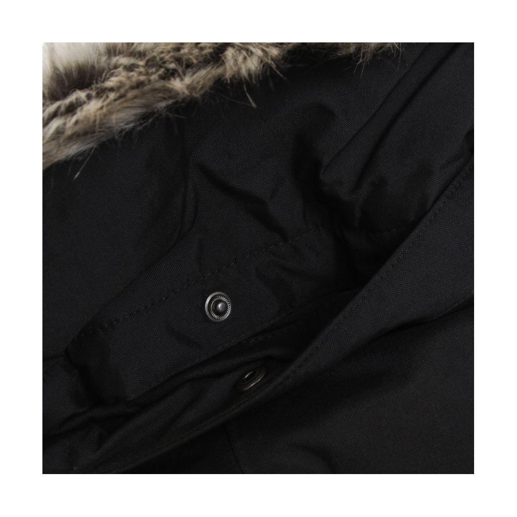 giaccone lungo uomo recycled mcmurdo jacket BLACK