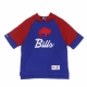 felpa cappuccio manica corta uomo nfl fleece hoodie bufbil ROYAL