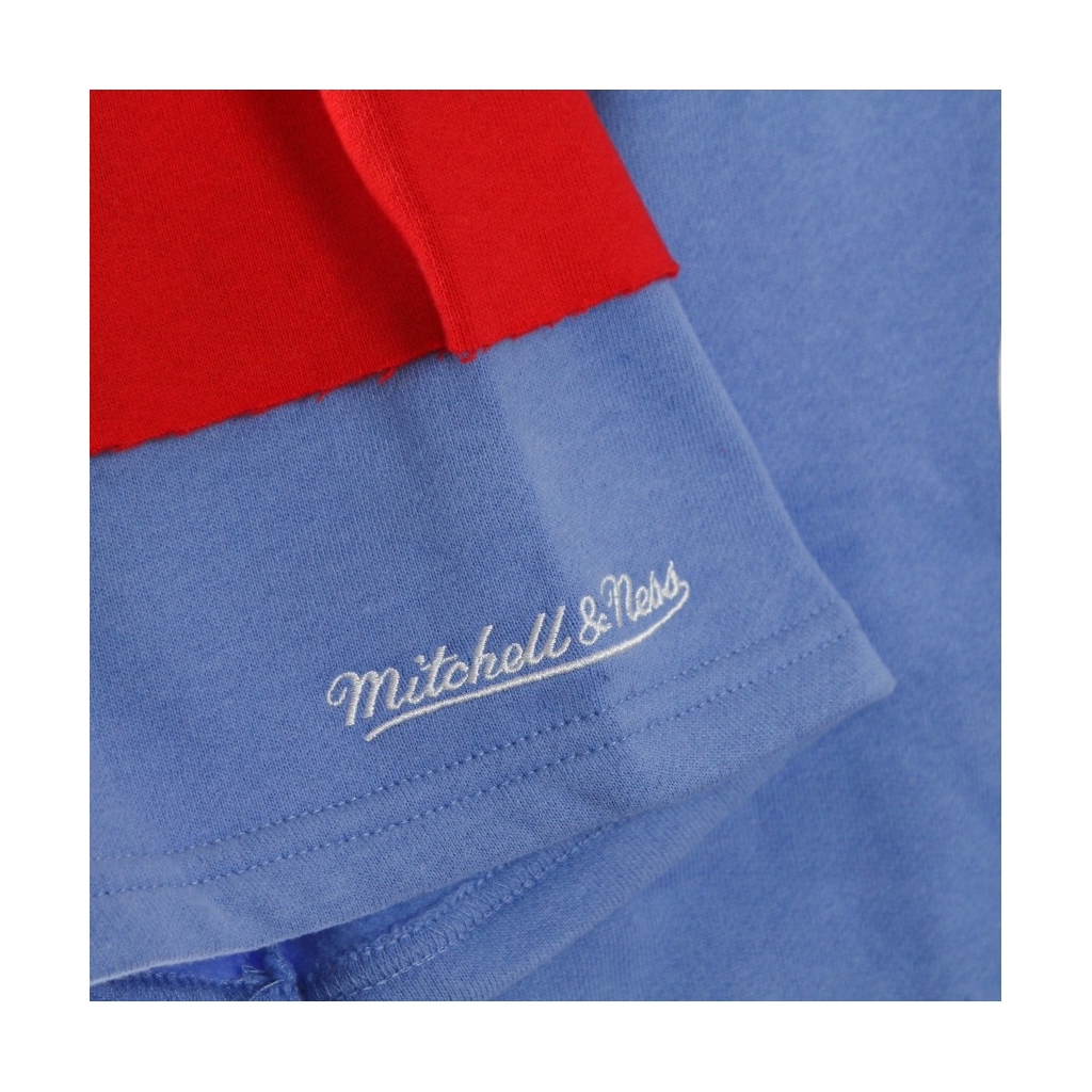 felpa cappuccio manica corta uomo nfl fleece hoodie houoil LIGHT BLUE