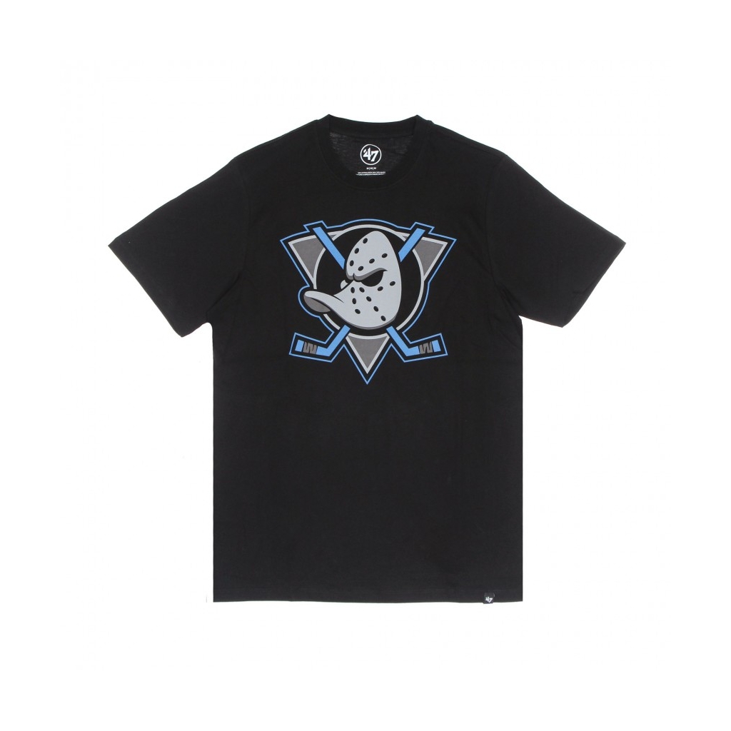 maglietta uomo nhl imprint echo tee anaduc JET BLACK