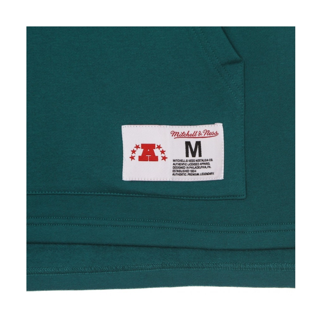 felpa cappuccio manica corta uomo nfl fleece hoodie miadol BLUE