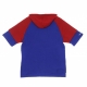 felpa cappuccio manica corta uomo nfl fleece hoodie neepat ROYAL BLUE