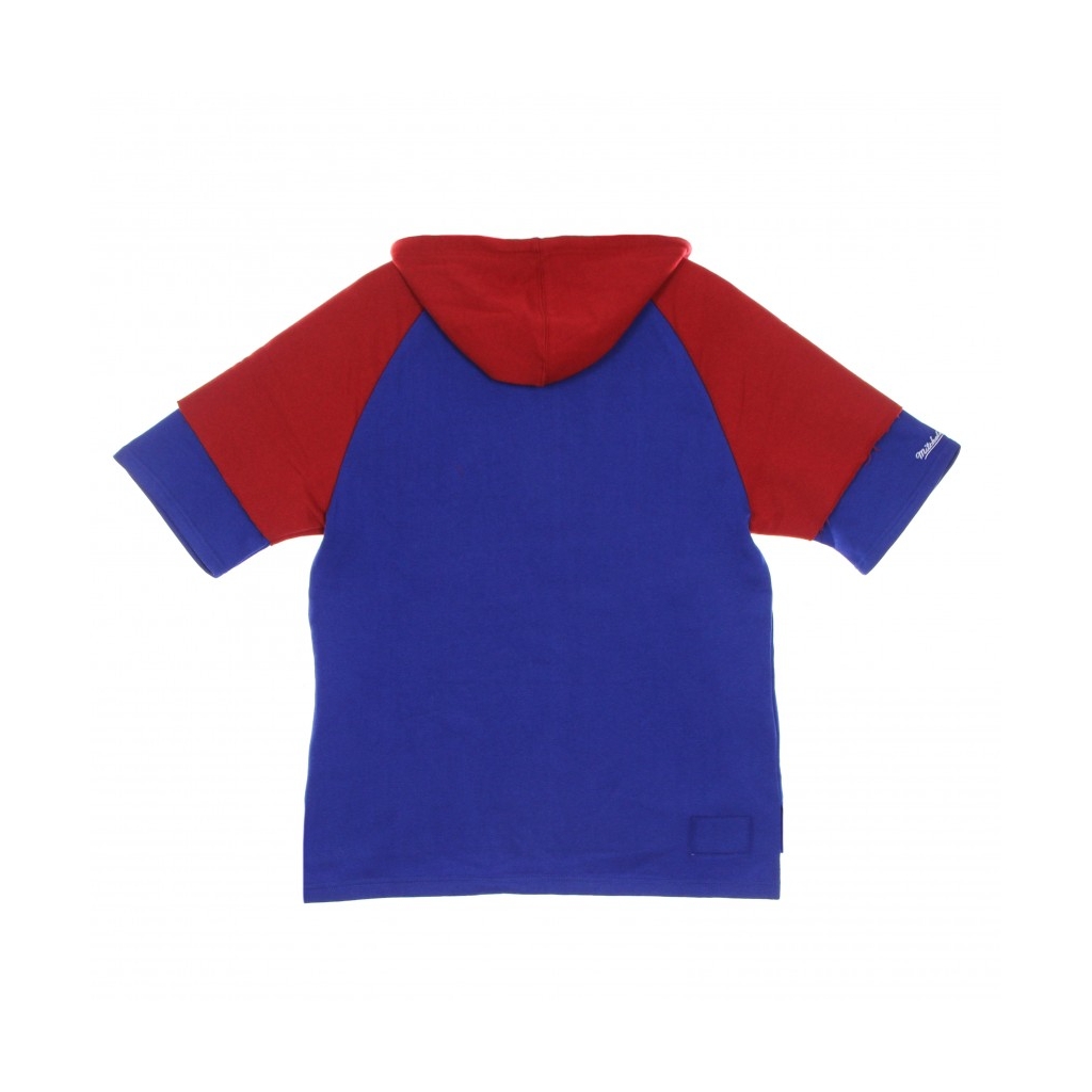 felpa cappuccio manica corta uomo nfl fleece hoodie neepat ROYAL BLUE