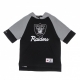 felpa cappuccio manica corta uomo nfl fleece hoodie oakrai BLACK