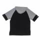 felpa cappuccio manica corta uomo nfl fleece hoodie oakrai BLACK