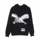 felpa cappuccio uomo nfl big face 30 hoodie phieag BLACK
