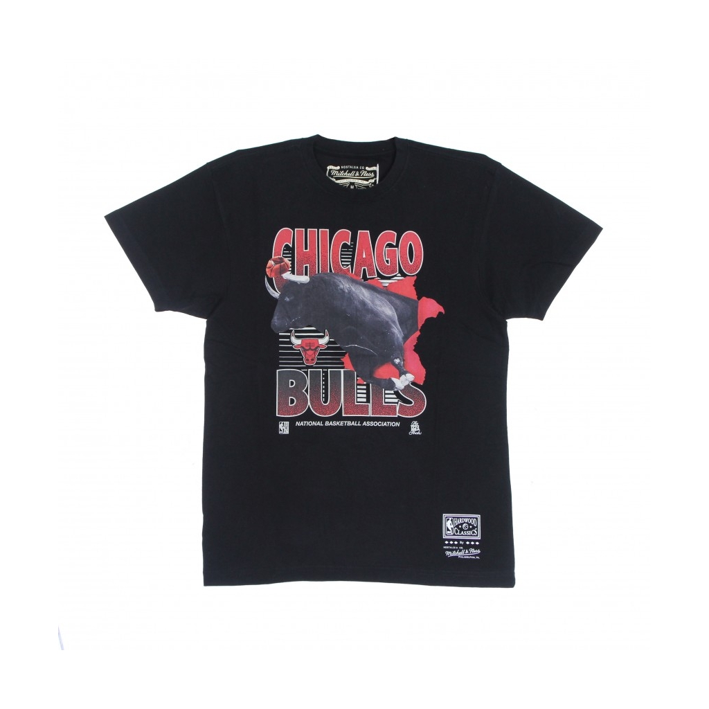 maglietta uomo nba scenic tee hardwood classics chibul BLACK