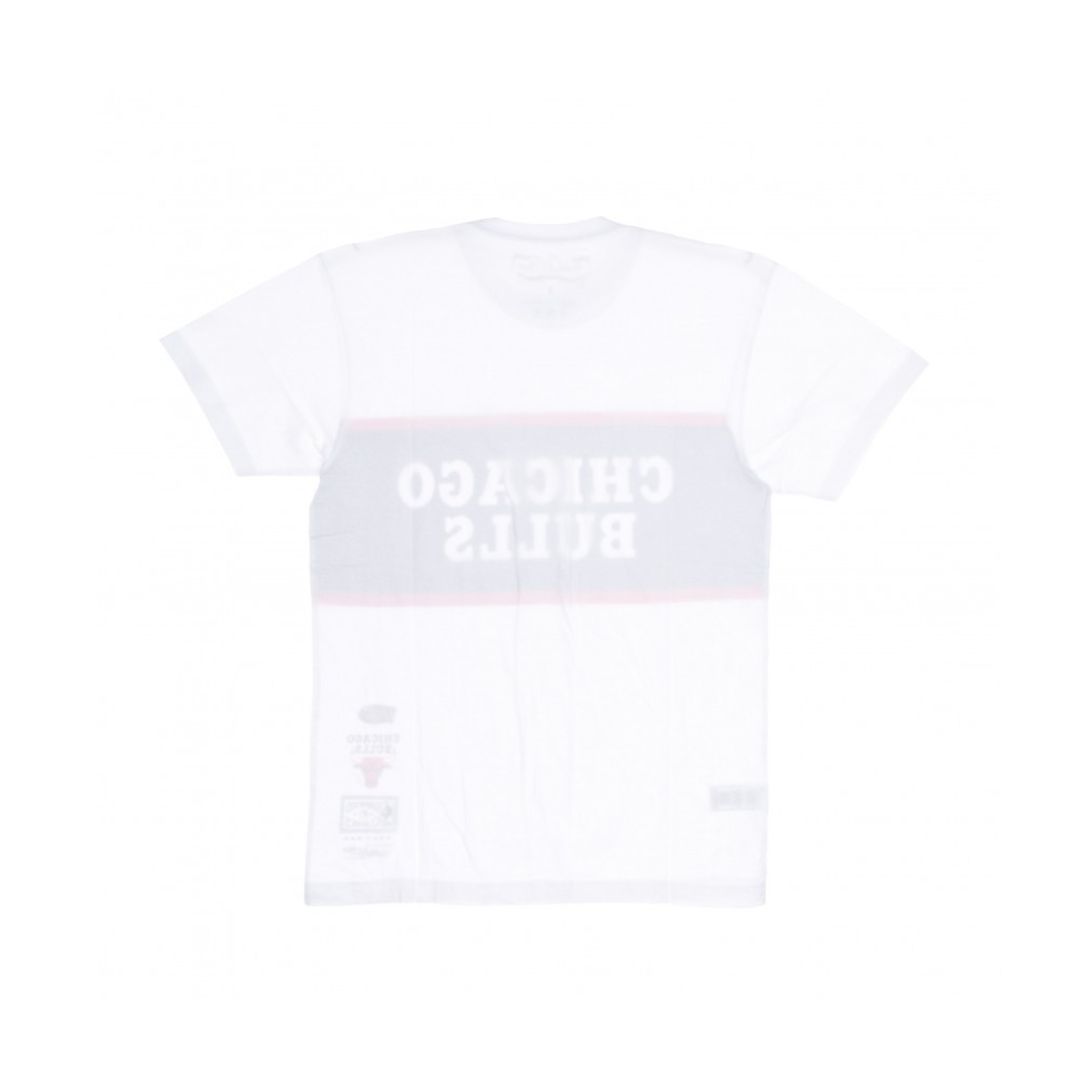 maglietta uomo nba block tee hardwood classics chibul WHITE