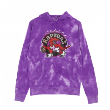 felpa cappuccio uomo nba tie dye hoodie torrap PURPLE