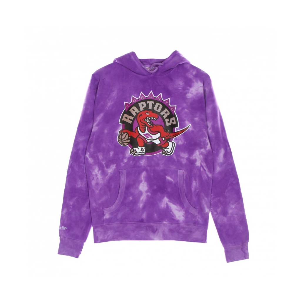 felpa cappuccio uomo nba tie dye hoodie torrap PURPLE