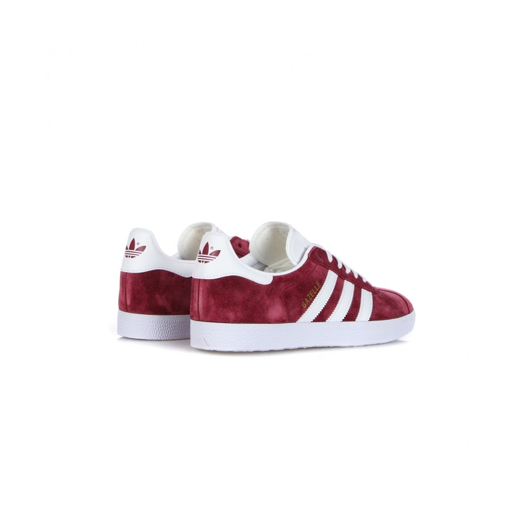 scarpa bassa uomo gazelle COLLEGIATE BURGUNDY/CLOUD WHITE/CLOUD WHITE