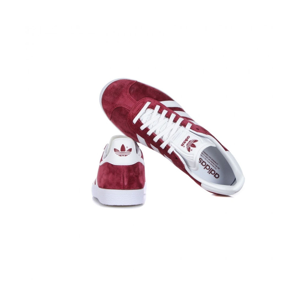 scarpa bassa uomo gazelle COLLEGIATE BURGUNDY/CLOUD WHITE/CLOUD WHITE