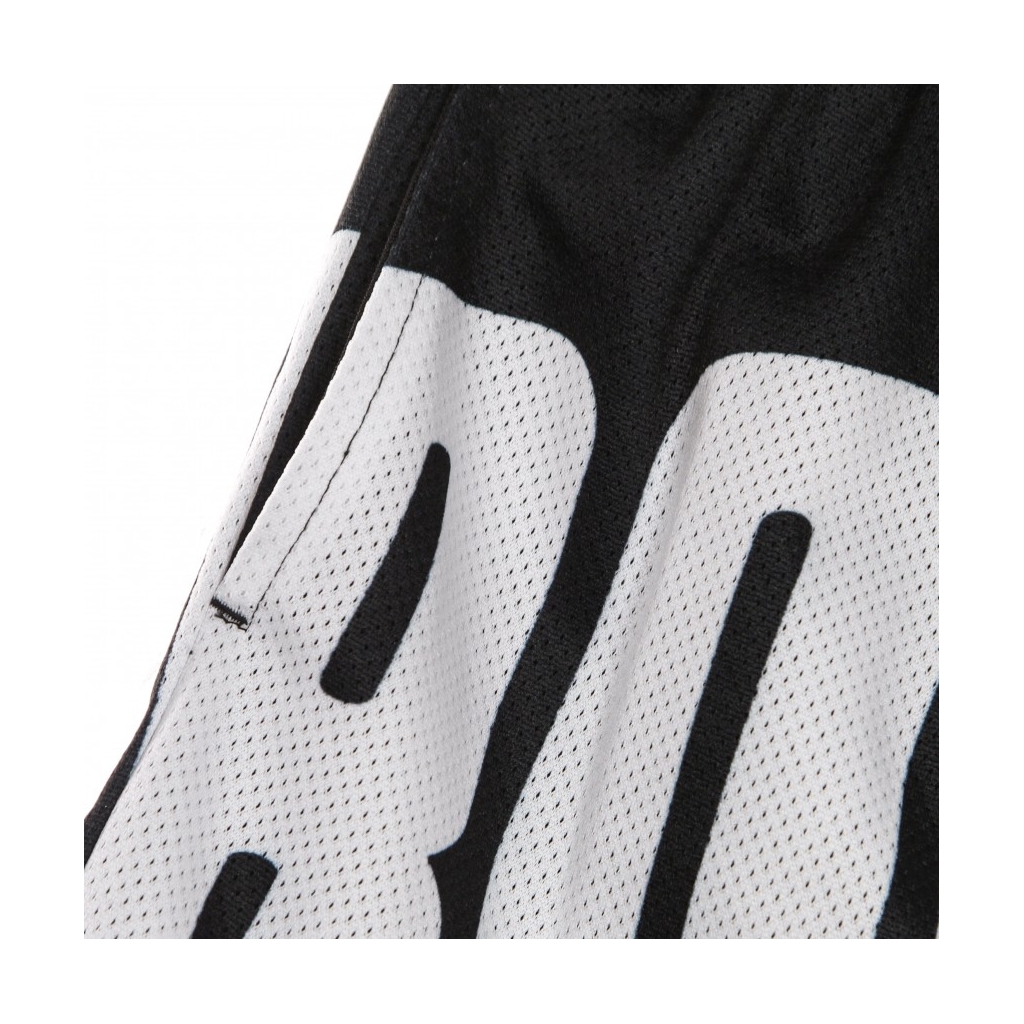 pantaloncino tipo basket uomo nba big face 30 fashion short hardwood classics houroc BLACK/ORIGINAL TEAM COLORS