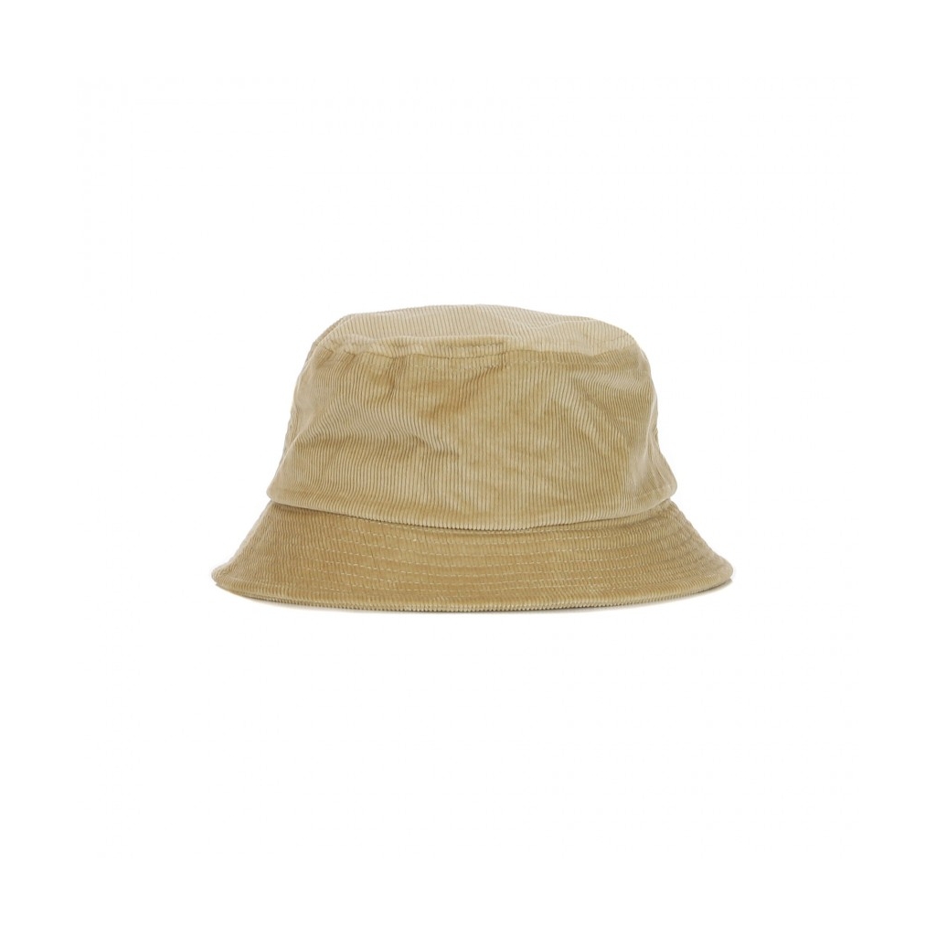 cappello da pescatore uomo cord bucket BEIGE