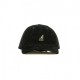 cappellino visiera curva uomo cord baseball BLACK
