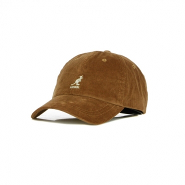 cappellino visiera curva uomo cord baseball WOOD