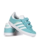 scarpa bassa bambino gazelle cf c PUL AQUA/CLOUD WHITE/PUL AQUA