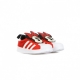 scarpa bassa bambino superstar 360 c x disney VIVID RED/CLOUD WHITE/CORE BLACK