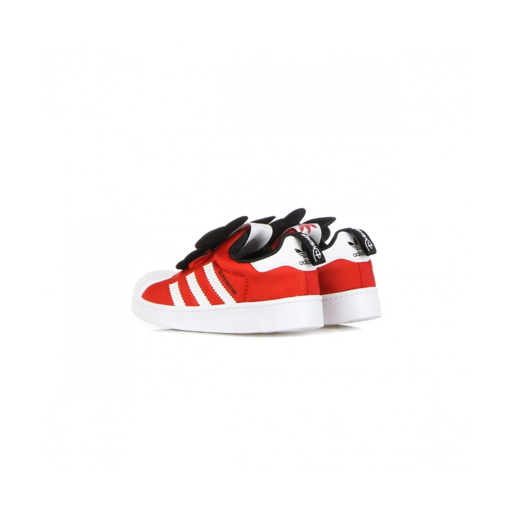 scarpa bassa bambino superstar 360 c x disney VIVID RED/CLOUD WHITE/CORE BLACK