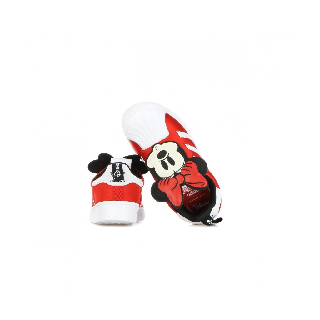 scarpa bassa bambino superstar 360 c x disney VIVID RED/CLOUD WHITE/CORE BLACK