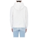Felpa Calvin Klein Jeans Donna Reptile Monogram Hoodi YAF BRIGHT WHITE