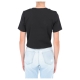 Tshirt Calvin Klein Jeans Donna Milano Tee BEH CK BLACK