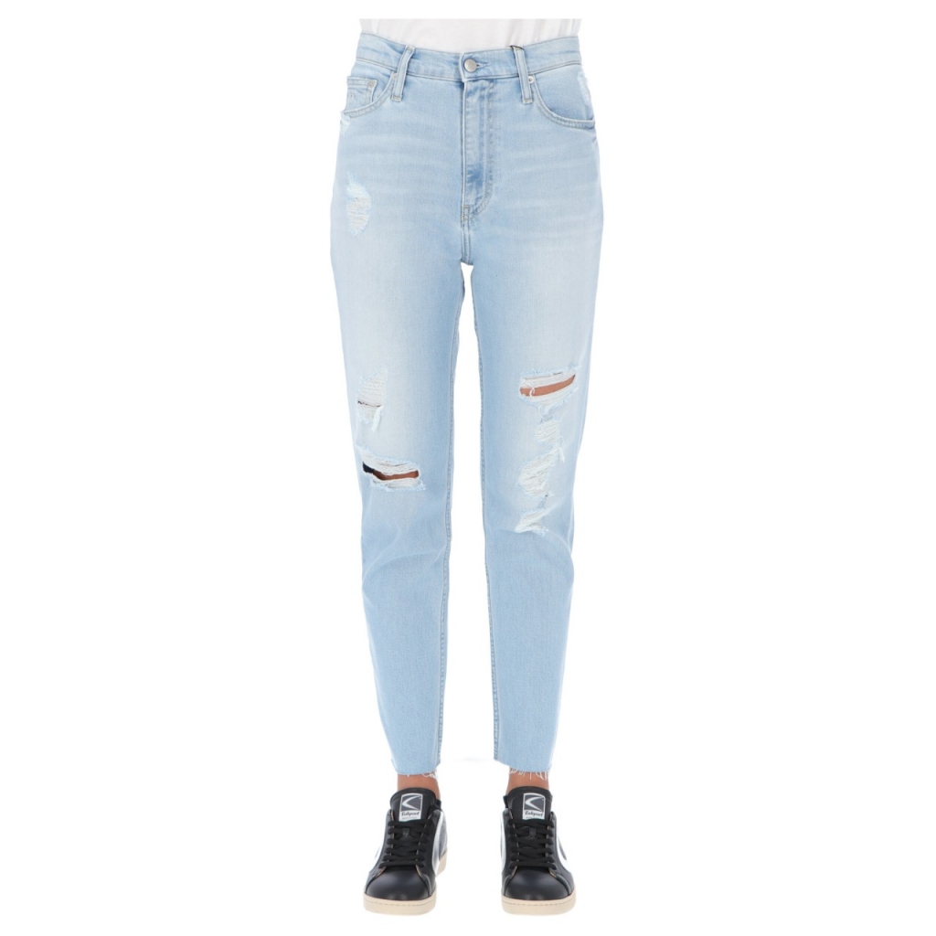 Jeans Calvin Klein Jeans Donna Mom Jean Denim Light 1AA DENIM LIGHT