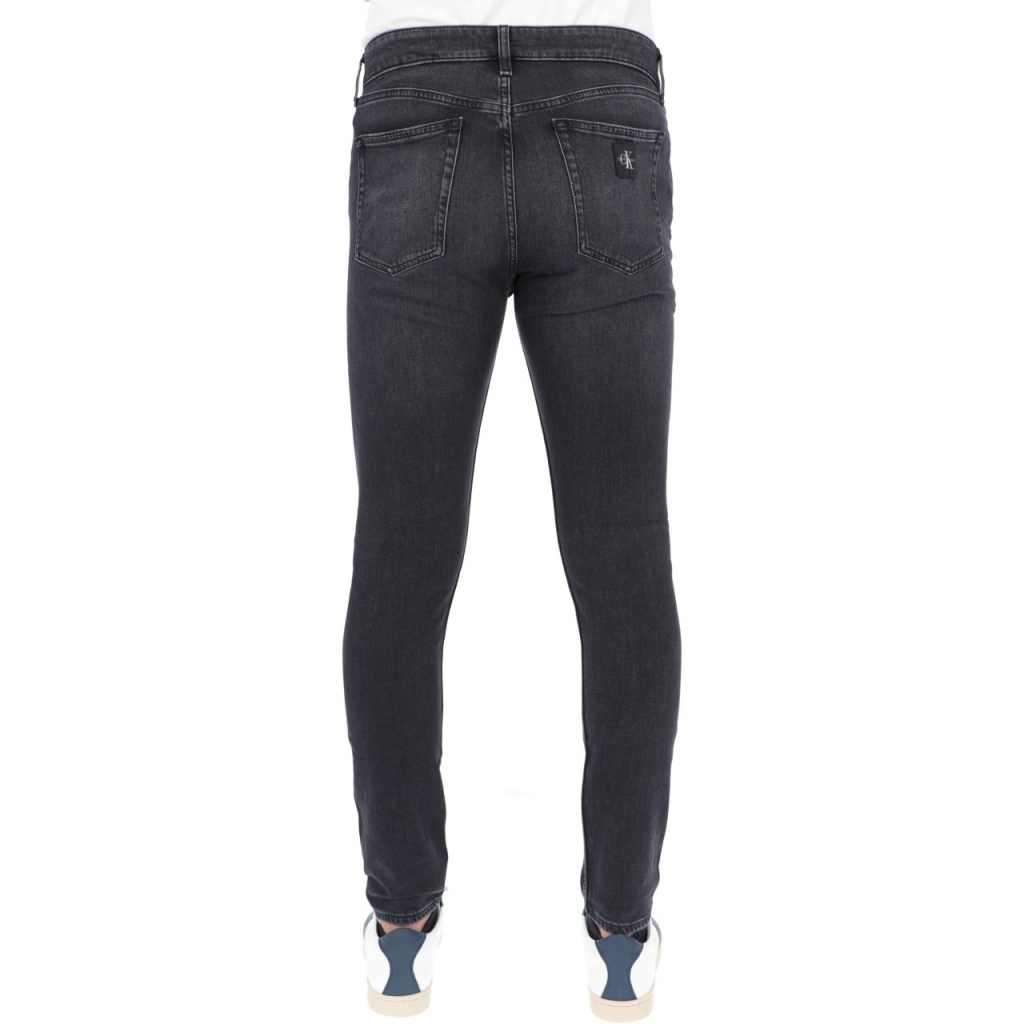 Jeans Calvin Klein Jeans Uomo Silm Taper L32 1BZ DENIM GREY