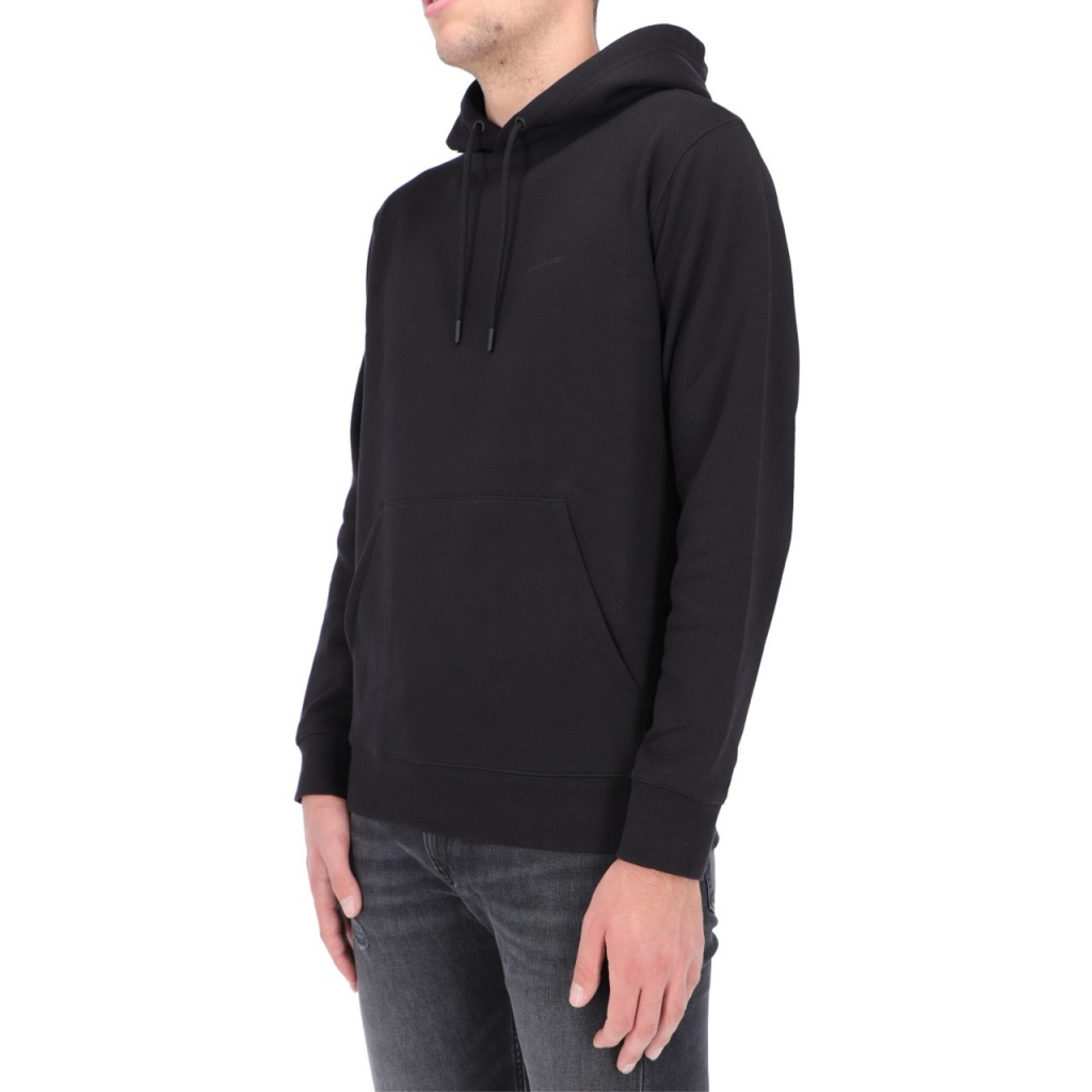 Felpa Calvin Klein Jeans Bold Monogram Hoodie BEH BLACK