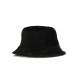 cappello da pescatore uomo cord bucket hat BLACK