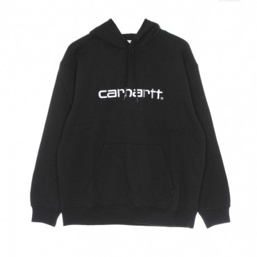 Femme Carhartt WIP W' Hooded Carhartt Sweatshirt Ash Heather / Rocket