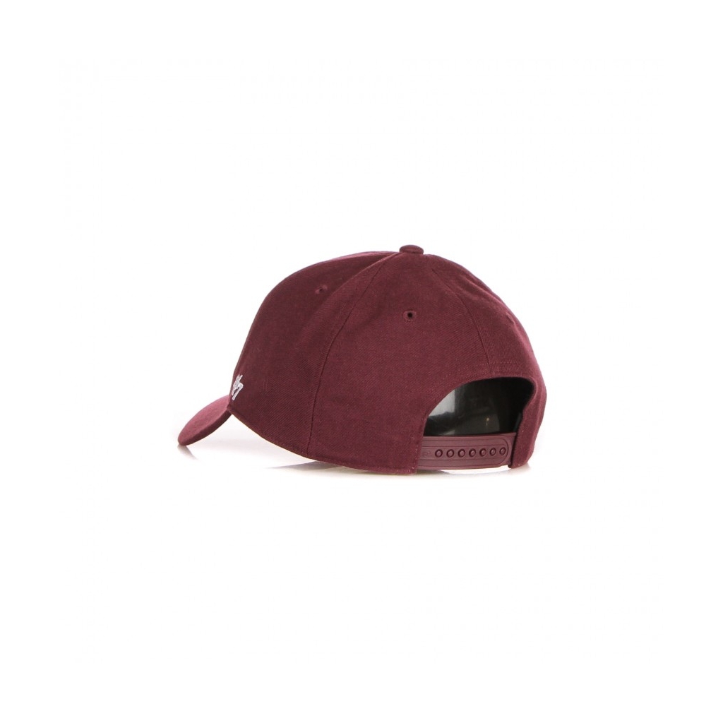 cappellino visiera curva uomo mlb mvp neyyan DARK MAROON/WHITE