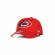 cappellino visiera curva uomo nhl mvp carhur RED