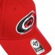 cappellino visiera curva uomo nhl mvp carhur RED