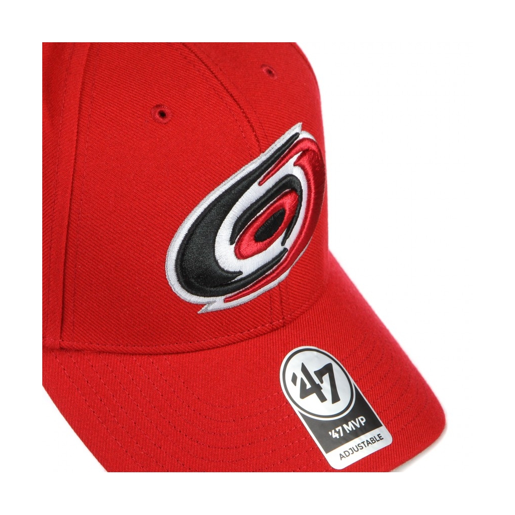 cappellino visiera curva uomo nhl mvp carhur RED