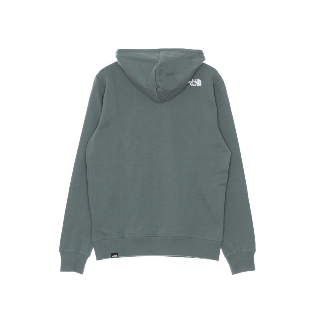 felpa cappuccio uomo standard hoodie BALSAM GREEN