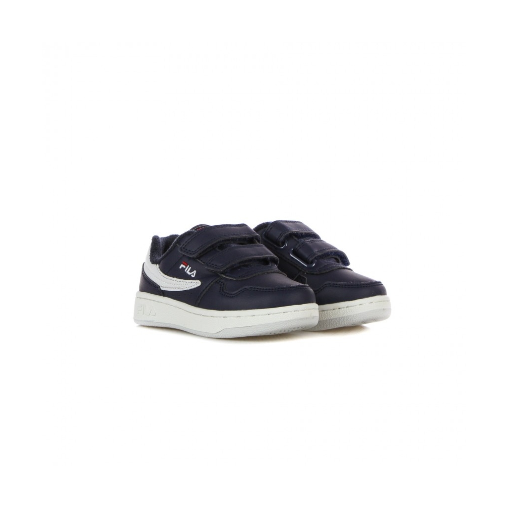 scarpa bassa bambino arcade velcro infants FILA NAVY