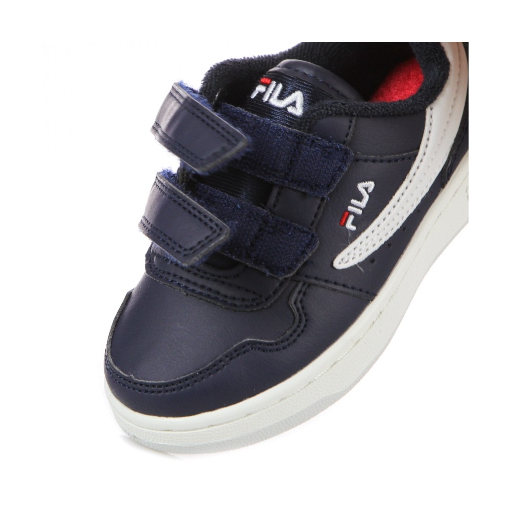 scarpa bassa bambino arcade velcro infants FILA NAVY