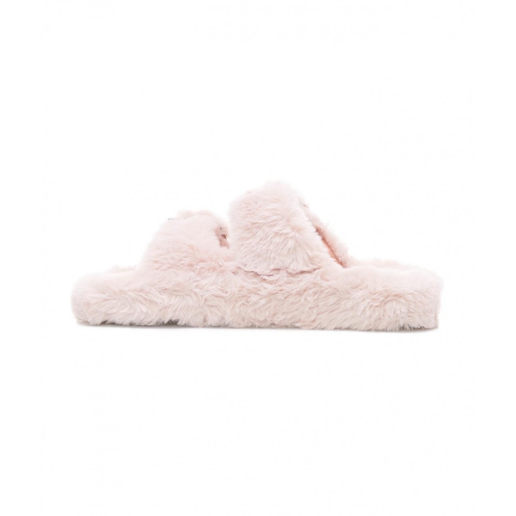 Pantofole in eco-pelliccia pink