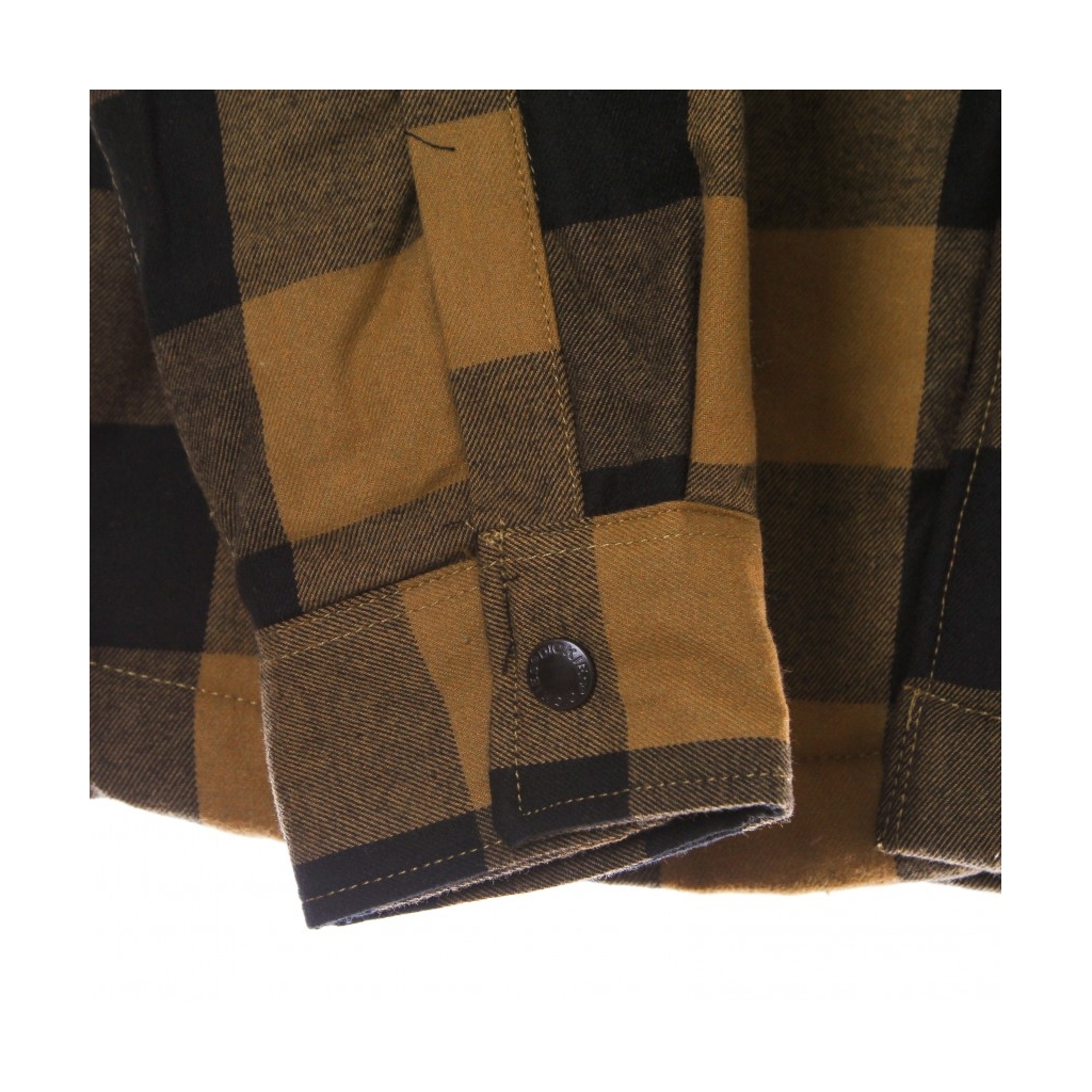 camicia imbottita uomo sherpa lined sacramento BROWN DUCK