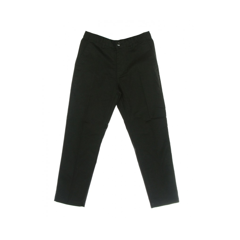 pantalone lungo uomo straggler flooded pants BLACK