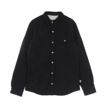 camicia imbottita uomo campshire shirt BLACK/BLEACHED SAND