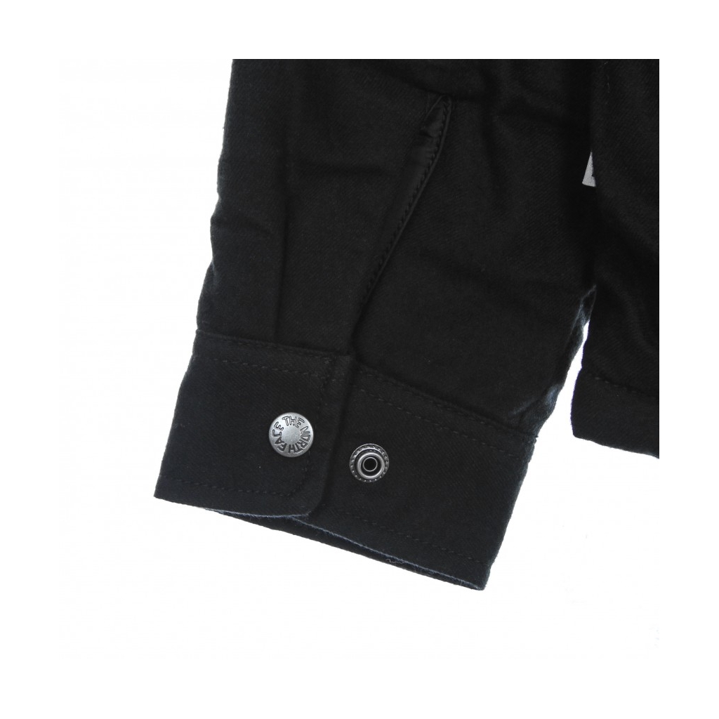 camicia imbottita uomo campshire shirt BLACK/BLEACHED SAND