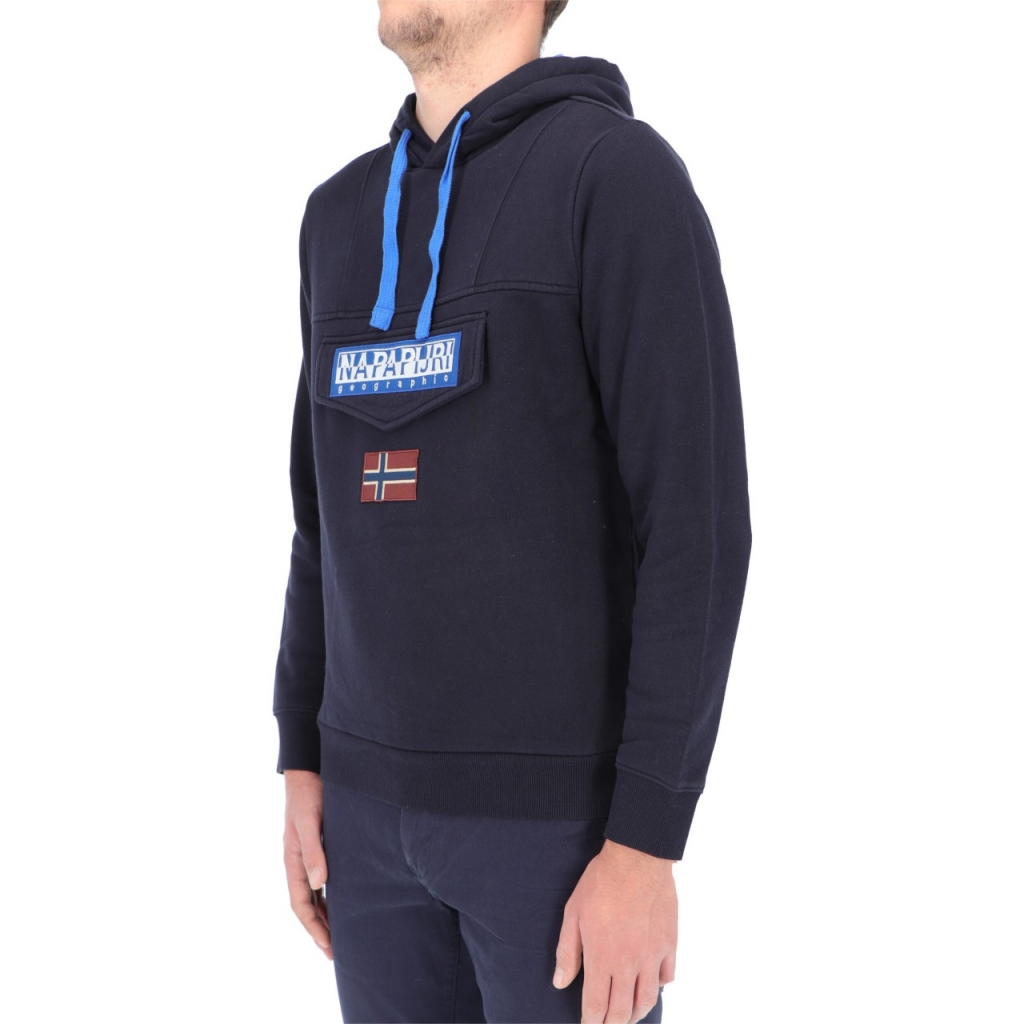 Felpa napapijri outlet uomo blu