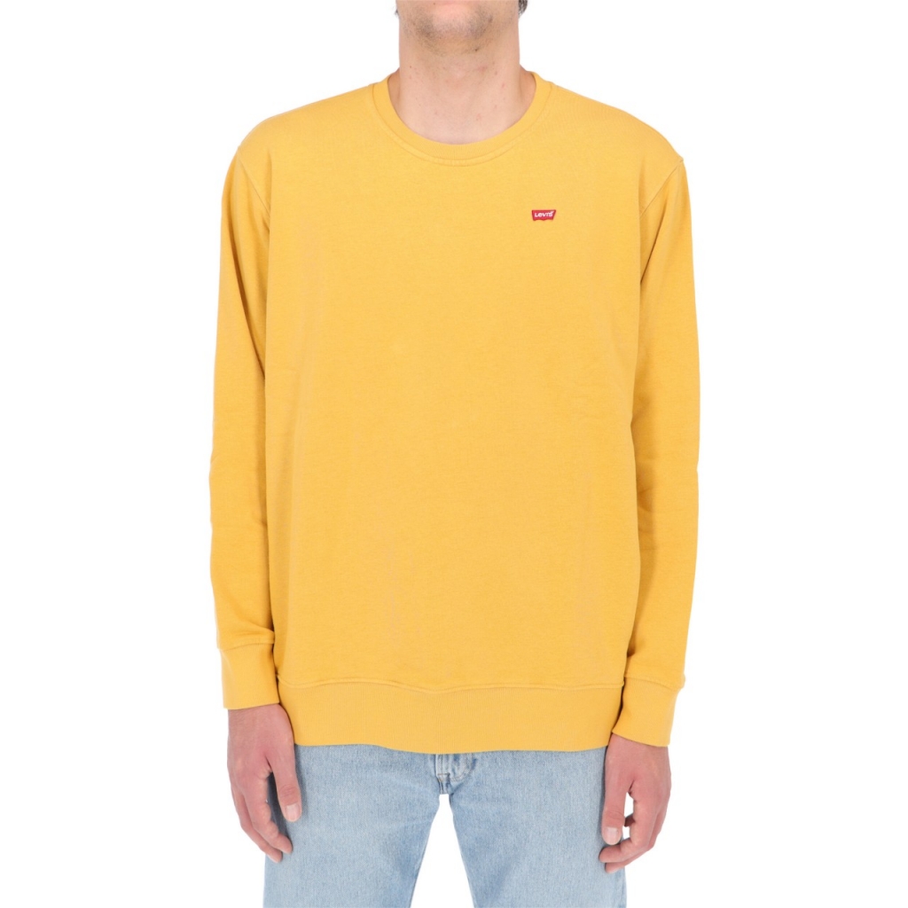 Felpa Levis Uomo Core Ng Crew Sweatshirt 0011 COOL YELLOW