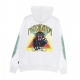 felpa cappuccio uomo panther hoodie WHITE