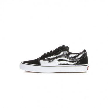 scarpa bassa uomo old skool flame BLACK/WHITE