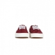 scarpa bassa uomo authentic pig suede POMEGRANATE/WHITE