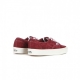 scarpa bassa uomo authentic pig suede POMEGRANATE/WHITE